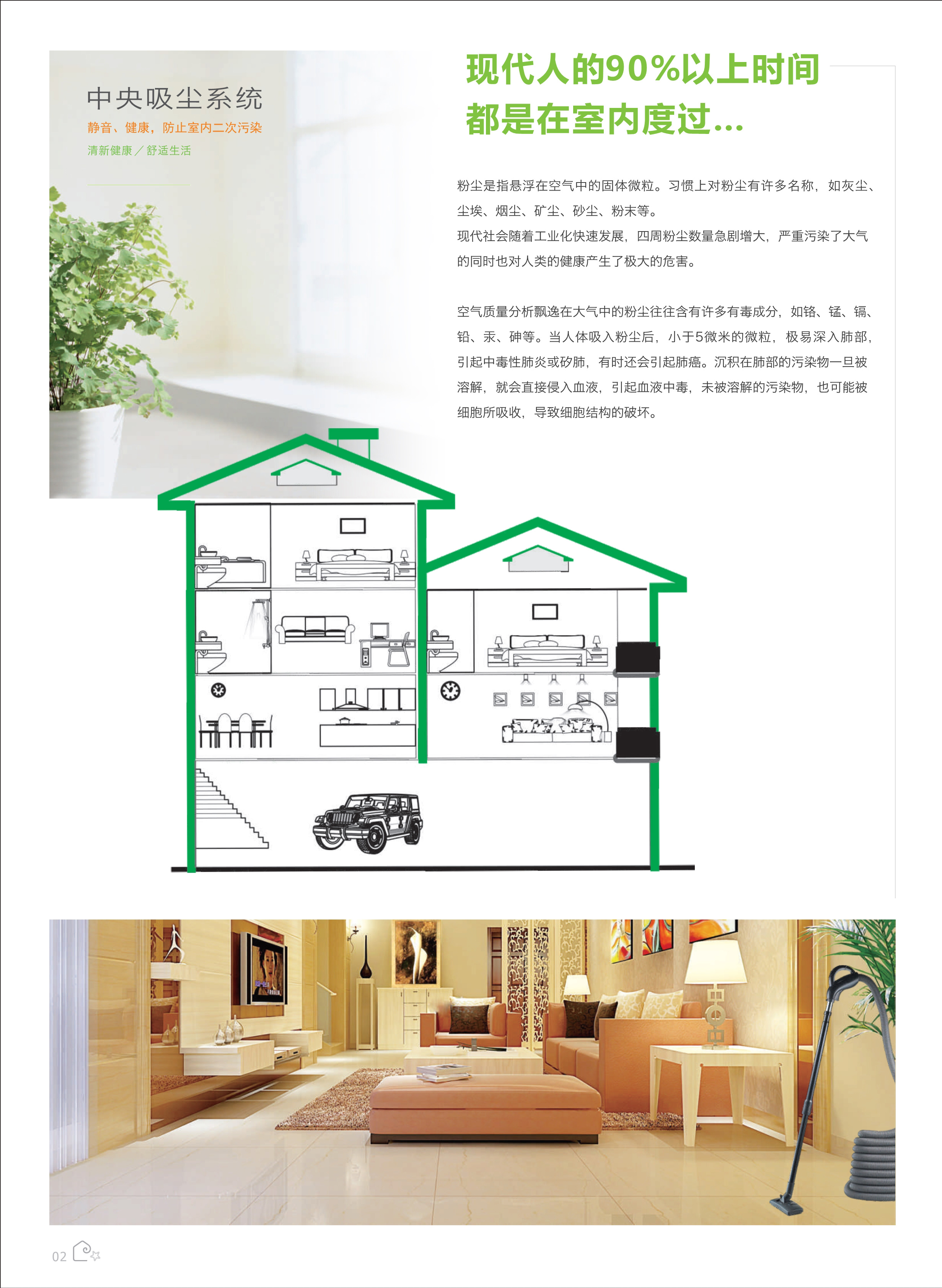 中央吸塵,中央除塵